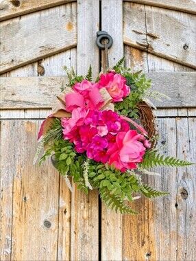 Pink Floral wreath
